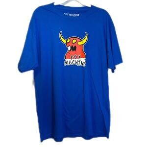 Toy machine Tee shirt new without tags blue large cotton